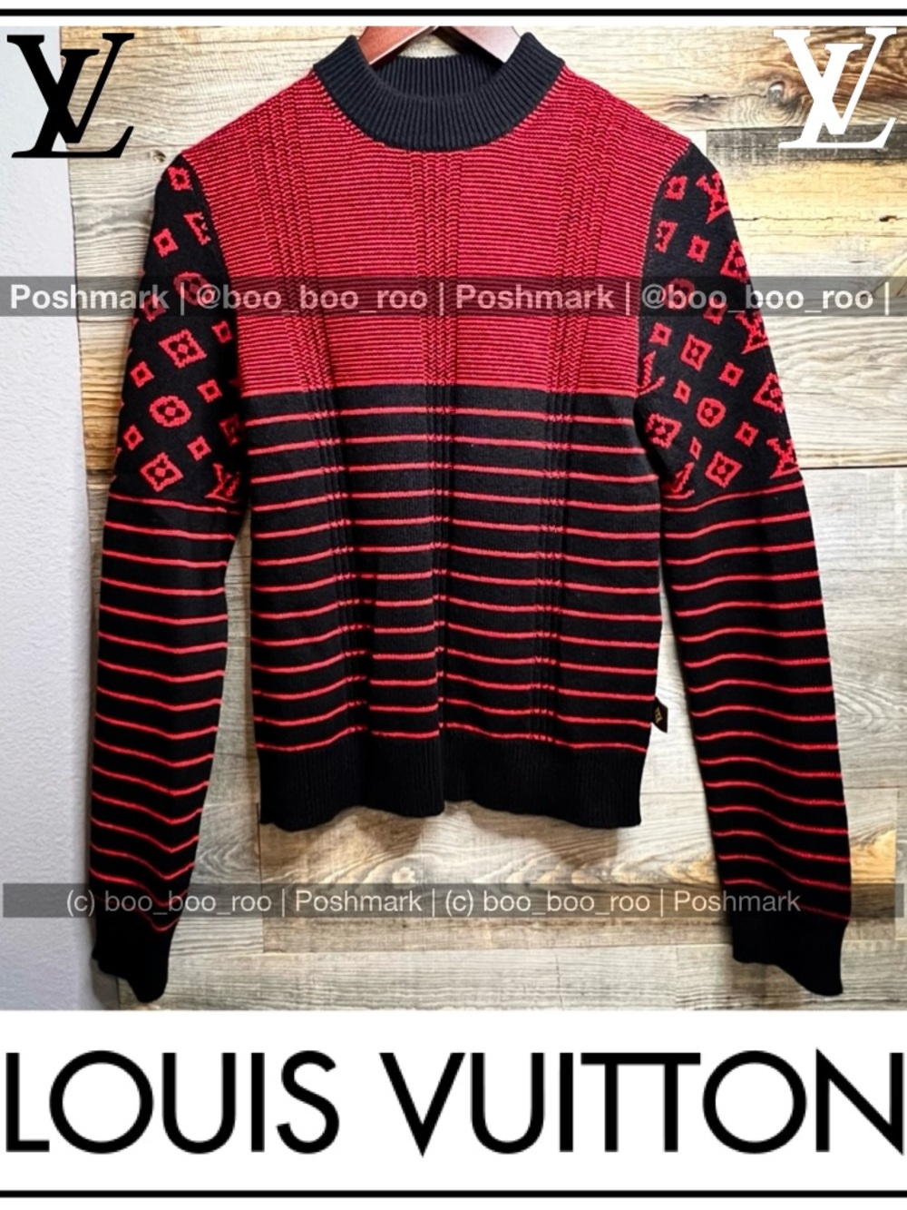 Louis Vuitton Ready-to-Wear Vibrant 100% Cashmere Sweater, 💯Authentic✨